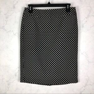 [Ann Taylor] Polka Dot Pencil Skirt